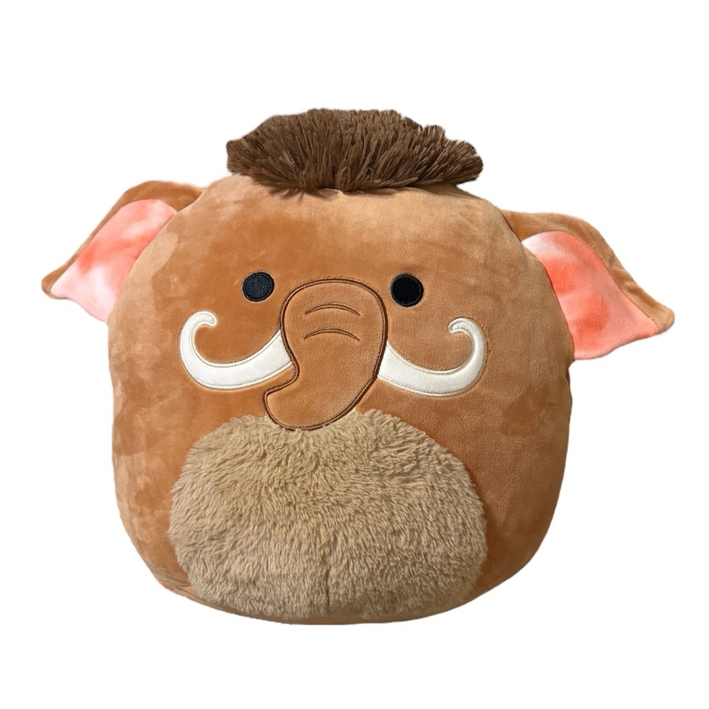 Squishmallows 14” Chienda Brown Wooly Mammoth with Tusks